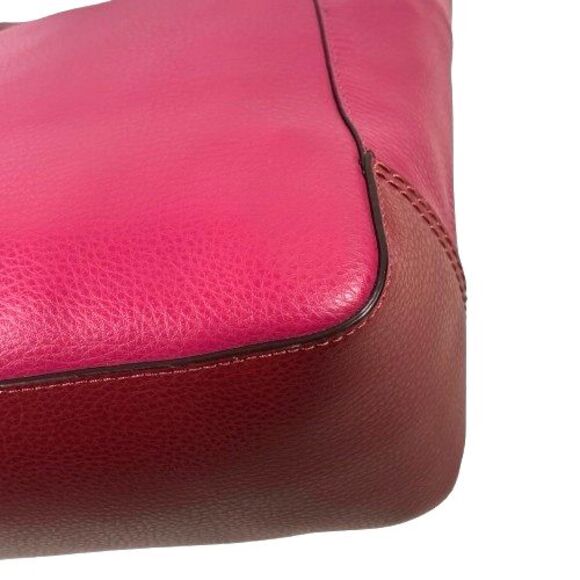 Coach Tote Bag 27 Color Block Horse and Carriage C5775 Bright Violet $328 - Picture 13 of 16